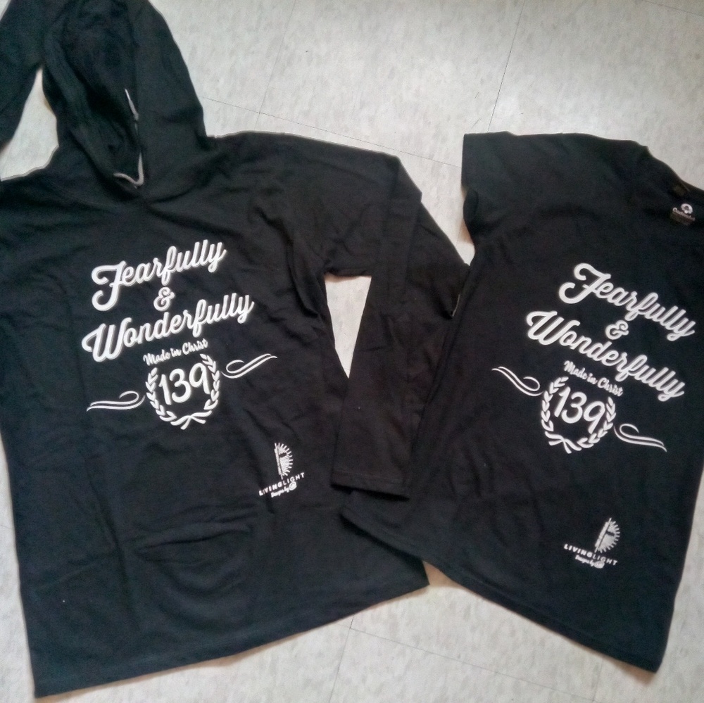 FEARFULLY & WONDERFULLY Made Short Sleeve t-shirts (Open to Private Offers)